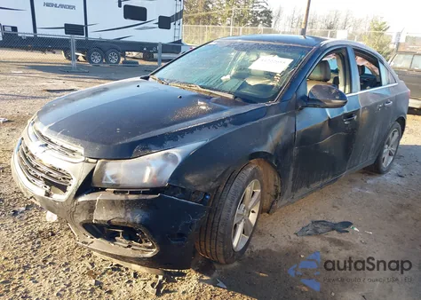 2015 Chevrolet Cruze 2Lt Auto из США, поврежденный, VIN 1G1PE5SB2F7132276